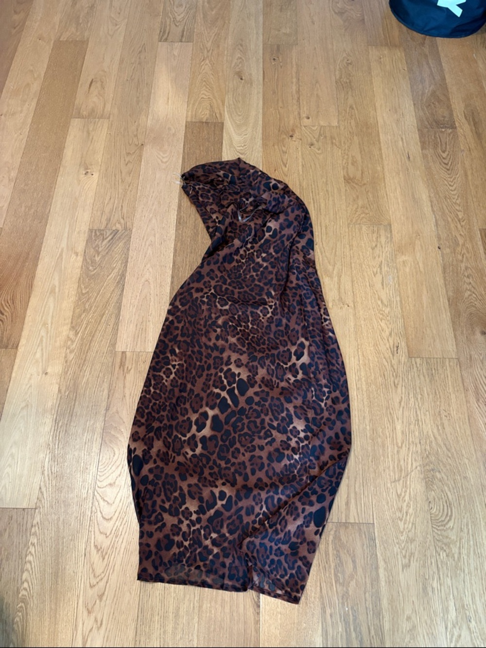 Skin Maxi Dress in Leopard - Picture 4 of 4